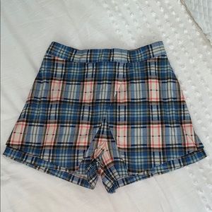 River Island skort tartan retro